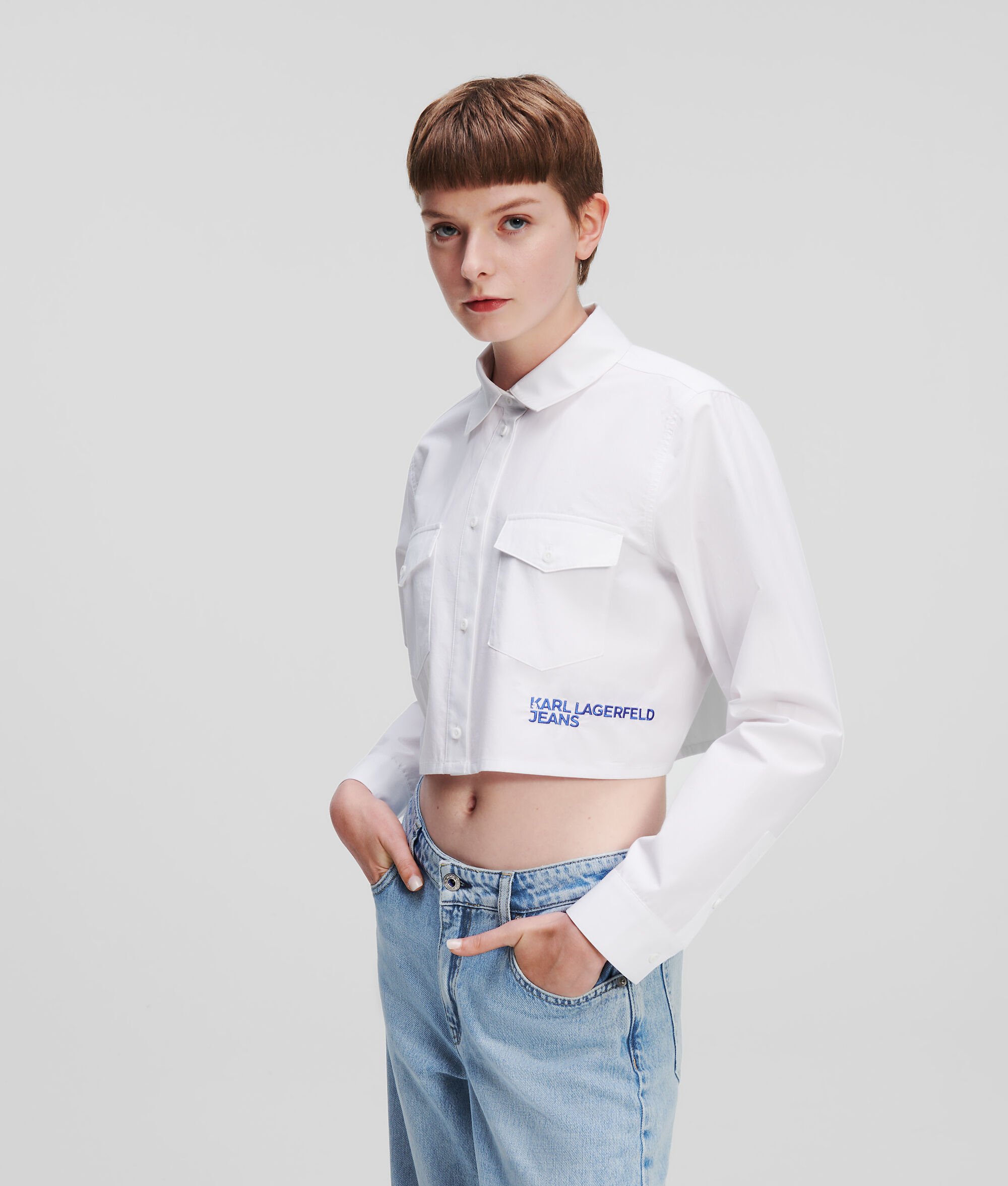 (image for) Exquisite KLJ CROPPED SHIRT